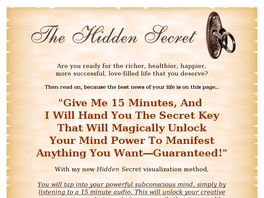 Go to: The Hidden Secret
