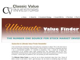 Go to: Ultimate Value Finder Monthly Newsletter $49 & $37 Commissions!