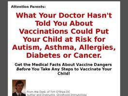 Go to: Vaccination Is Not Immunization - Vaccine Problems Exposed