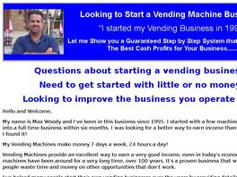 Go to: Vending Business Ebook Course