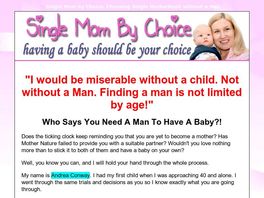 Go to: Become A Single Mom By Choice!