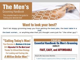 Go to: The Mens Grooming Handbook