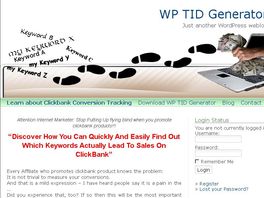 Go to: Wordpress Tid Generator