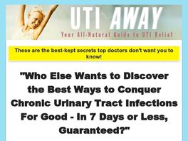 Go to: UTI Away, Natural UTI Relief
