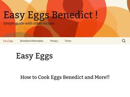 Go to: How To Cook Eggs Benedict And More.