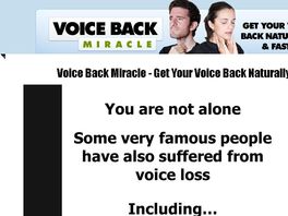 Go to: Voice Back Miracle