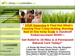Go to: Dry Itchy Scalp & Dandruff Causes & Remedies