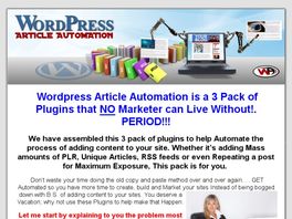 Go to: Wordpress Article Automation