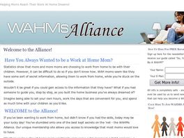 Go to: Wahms Alliance Membership Site.