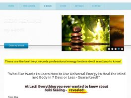 Go to: Reiki Healing - Better Health, Energy And You
