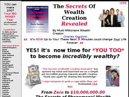 Go to: The Secrets Of Wealth Creation Revealed.
