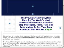 Go to: Help Inventors Sell Inventions - 75% Commission. Popular online!