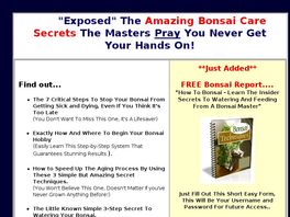 Go to: Bonsai Mastery Secrets