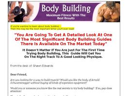 Go to: Body Building Secrets Revealed