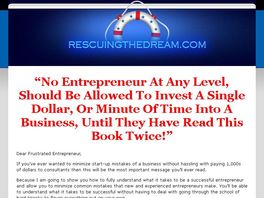 Go to: Rescuing The American Dream The Entrepreneurs Way