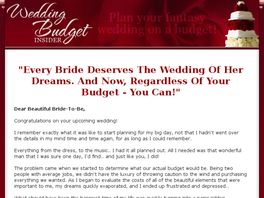 Go to: Wedding Budget Insider.