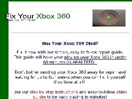 Go to: Xbox 360 Repair Guide - In English And Spanish (Get Cheap Spanish Ppc).