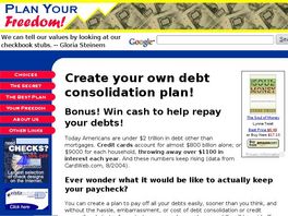 Go to: Do Your Own Debt Consolidaton And Save!