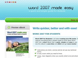 Go to: Word 2007 Made Easy.
