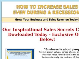 Go to: Recession High Converter - Sales EBook 75% Commission.