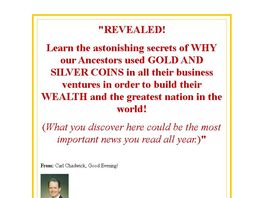 Go to: Why Trade My Labor For and Invest In Gold Coins