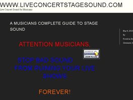 Go to: A Musician's Complete Guide To Sound