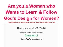 Go to: Our Domestic Domain - Biblical Homemaking