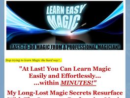 Go to: Learn Easy Magic