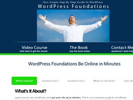 Go to: WordPress Foundations Online Course