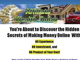 Go to: Affiliate Wealth Today - Make 60% Selling This Startup Course