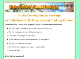 Go to: 50 Private Label Cooking Ebooks--Huge Cookbook Collection.