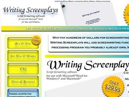 Go to: Writing Screenplays Script Formatting Add-in For Microsoft Word