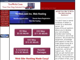 Go to: YorWeb.com, Web Host & Much More.