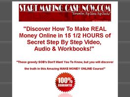 Go to: Learn How To Make Real Money Online - Step By Step.