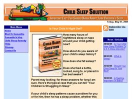 Go to: Child Sleep Solution - Natural Insomnia Cure For Children