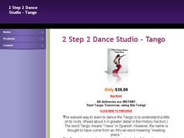 Go to: 2 Step 2 Dance Studio - Tango.