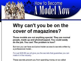 Go to: How To Become A Model Now