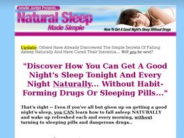 Go to: Natural Sleep Made Simple - Pays 75% Commission