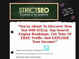 Go to: New Search Engine Optimization EBook - What The Experts Dont Tell You.
