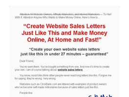 Go to: The Sales Letter Theme for WordPress