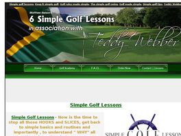 Go to: 6 Simple Golf Lessons.