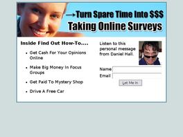 Go to: Earn Survey Income