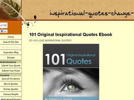 Go to: 101 Original Inspirational Quotes