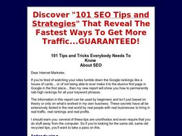 Go to: Discover 101 Traffic Generation Methods To Explode Your Traffic