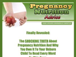 Go to: Pregnancy Nutrition Advice.