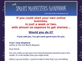 Go to: The Smart Marketers Handbook.