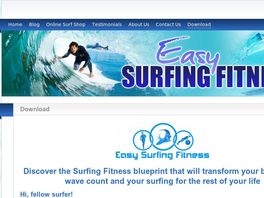 Go to: Easy Surfing Fitness - Surf Training & Nutrition Guide