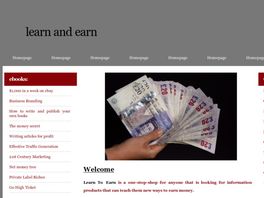 Go to: Learn And Earn From Information Products.