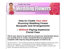 Go to: Create Your Own Wedding Flowers.