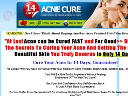 Go to: 14 Days Acne Cure